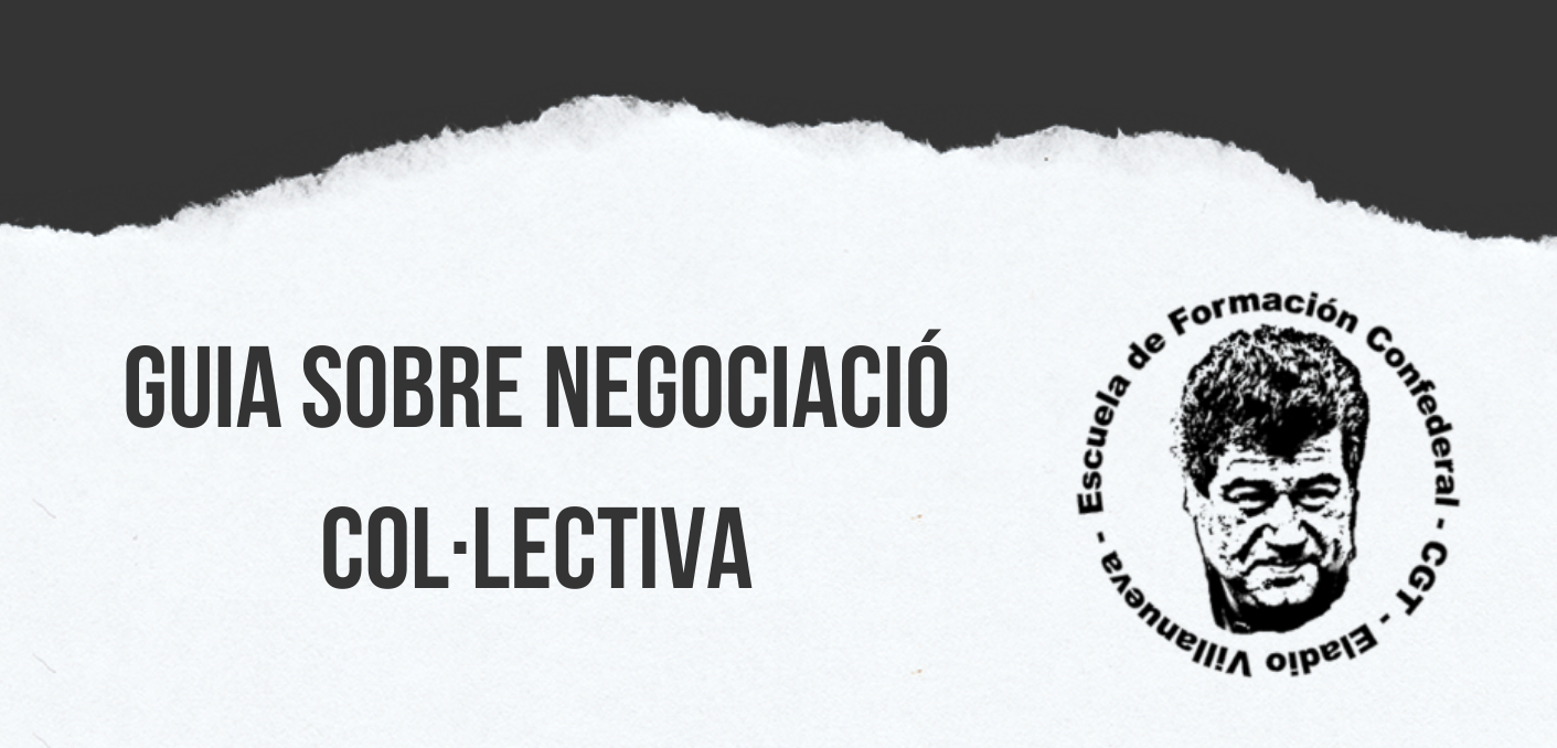 Pròxima formació el 16 de març: Guia sobre negociació col·lectiva