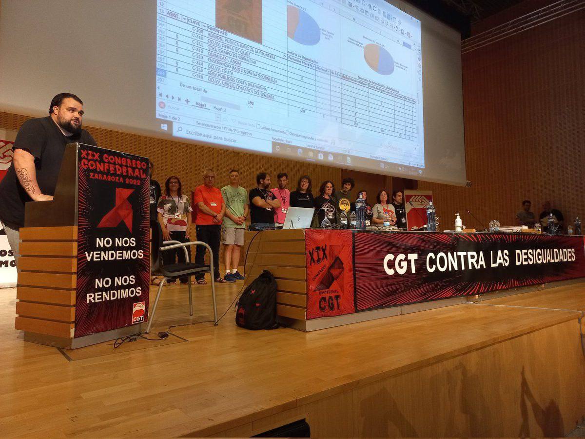 El val·lisoletà Miguel Fadrique ha sigut elegit secretari general de la CGT en el XIX Congrés Ordinari de Saragossa
