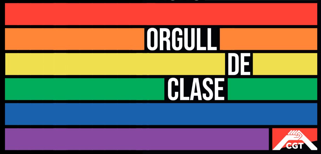 Cartell de l'Orgull de classe de la CGT de Castelló 2026