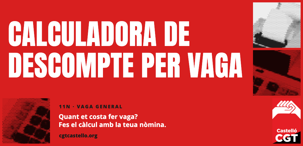 Calculadora de descompte per vaga